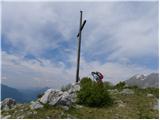 Mrzli vrh above Planina Pretovč